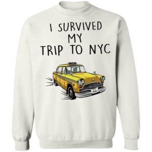 I Survived My Trip To Nyc Yellow Taxi Shirt