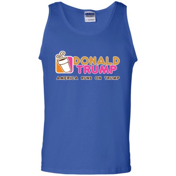 Donald Trump Dunkin Donuts American Runs On Trump Shirt