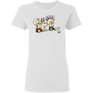 Snoopy And Charlie Brown Boo Ghost Funny Characters Shirt image Snoopy And Charlie Brown Boo Ghost Funny Characters Shirt