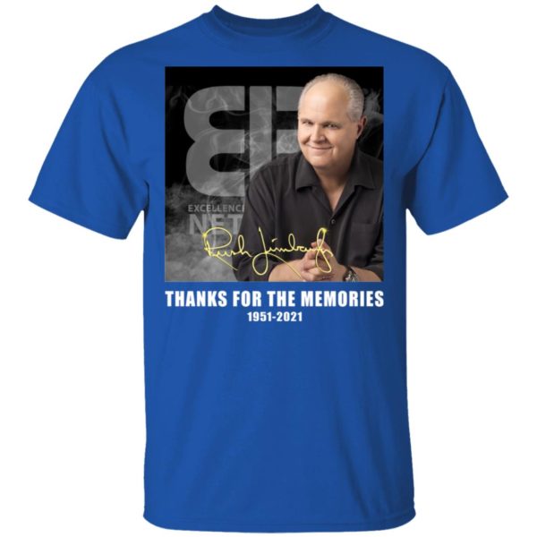 The Rush Limbaugh Show, Thanks For The Memories Shirt
