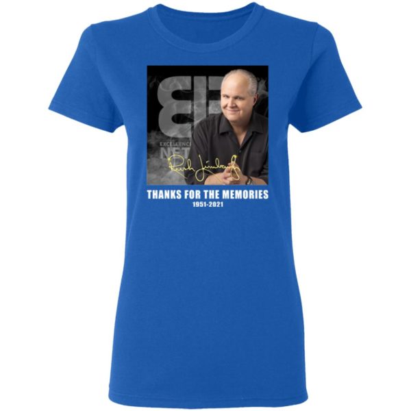 The Rush Limbaugh Show, Thanks For The Memories Shirt