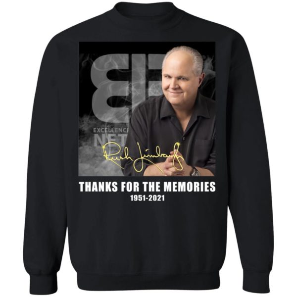 The Rush Limbaugh Show, Thanks For The Memories Shirt