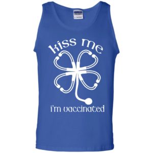 Kiss Me I'm Vaccinated St.Patrick Days Shirt image Kiss Me I'm Vaccinated St.Patrick Days Shirt