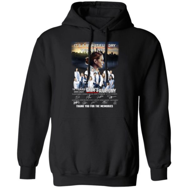 It's A Beautiful Day To Save Lives, Grey's Anatomy 2005 2021 16 Years Shirt