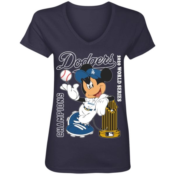 Mickey Mouse Dodgers Champions 2020 World Series Shirt