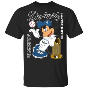 Mickey Mouse Dodgers Champions 2020 World Series Shirt