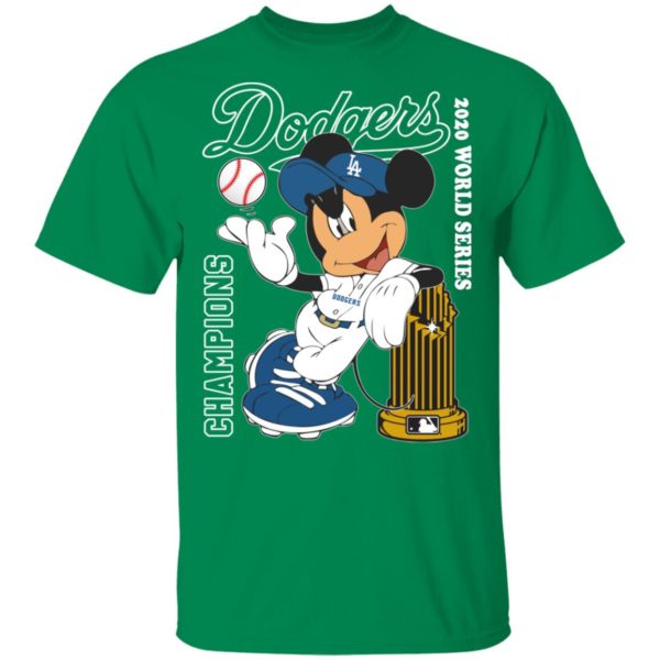 Mickey Mouse Dodgers Champions 2020 World Series Shirt