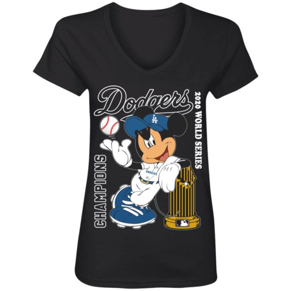 Mickey Mouse Dodgers Champions 2020 World Series Shirt