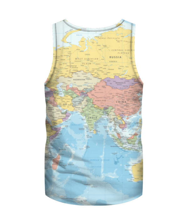 World Map All Over Print 3D Shirt