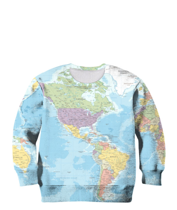 World Map All Over Print 3D Shirt