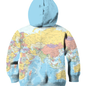 World Map All Over Print 3D Shirt