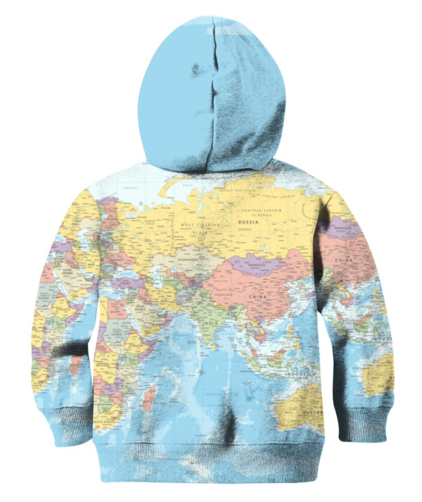 World Map All Over Print 3D Shirt