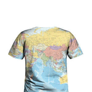 World Map All Over Print 3D Shirt