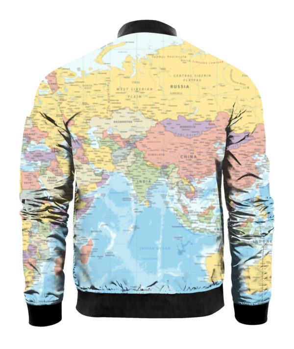 World Map All Over Print 3D Shirt