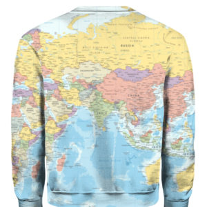 World Map All Over Print 3D Shirt