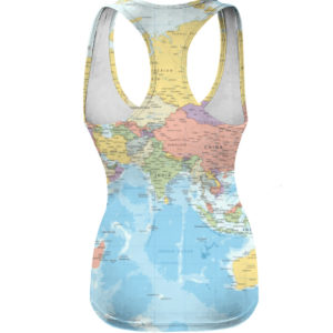 World Map All Over Print 3D Shirt