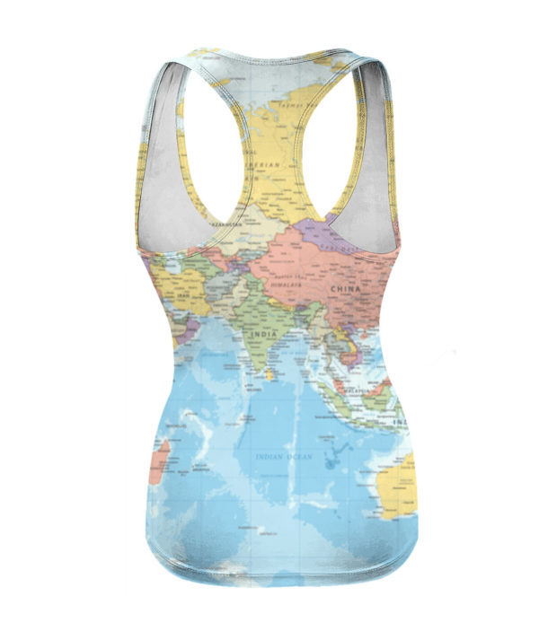World Map All Over Print 3D Shirt