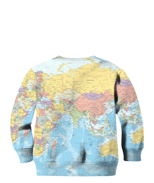 World Map All Over Print 3D Shirt