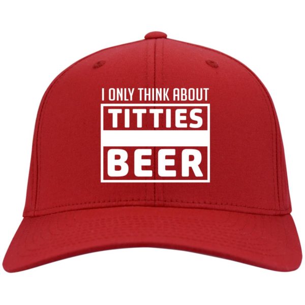 I Only think About Titties Beer Cap