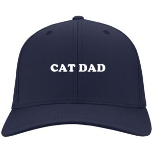 Cat Dad Embroidered Hat