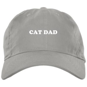 Cat Dad Embroidered Hat