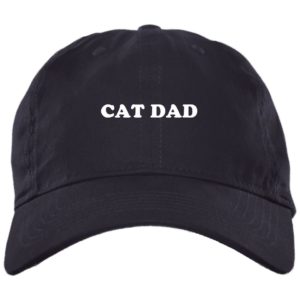 Cat Dad Embroidered Hat
