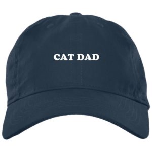 Cat Dad Embroidered Hat