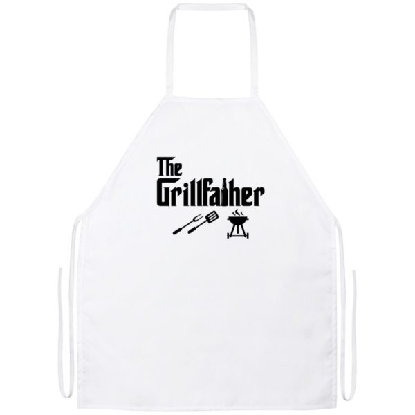 The Grillfather Grilling Dad Barbecue Apron