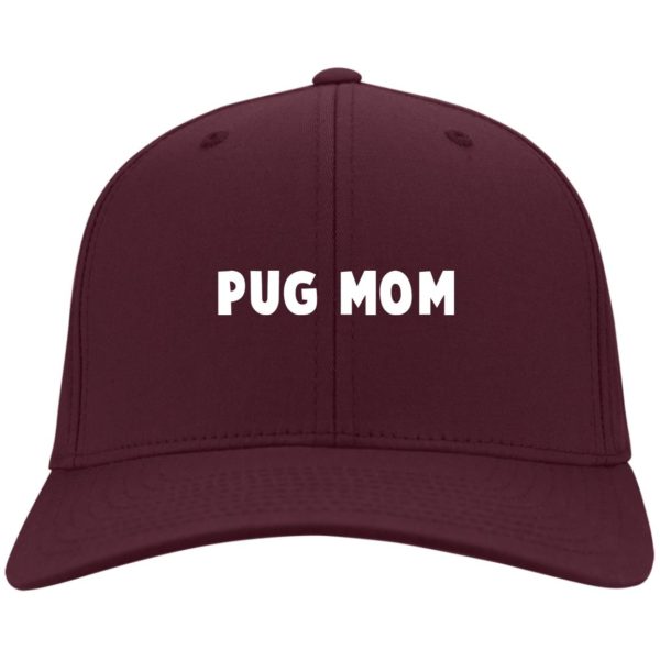 Pug Mom Hat | Twill Cap | Unstructured Dad Cap