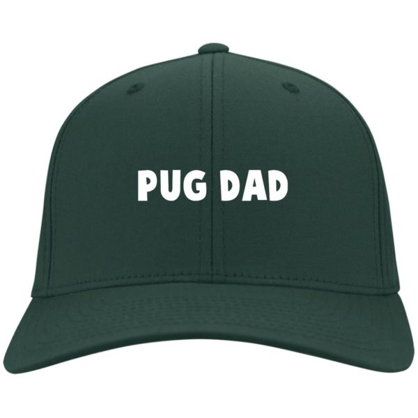 Pug Dad Hat | Twill Cap | Unstructured Dad Cap