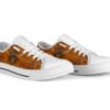 Brown Bee Black Low Top Shoes