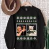 Woman Yelling at a Cat Ugly Christmas Sweatshirt