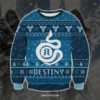 Destiny Hunter Knitting Pattern 3D Print Ugly Christmas Sweater