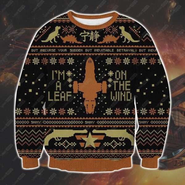 Firefly Knitting Pattern 3D Print Ugly Sweater