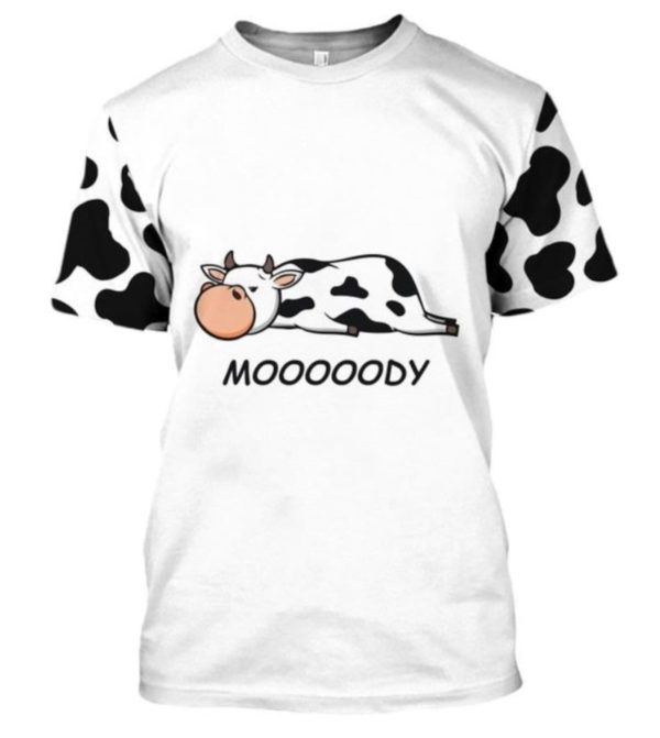 Cow Farm Mooooody 3D Shirt