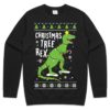 Christmas Tree Rex T Rex Sweatshirt