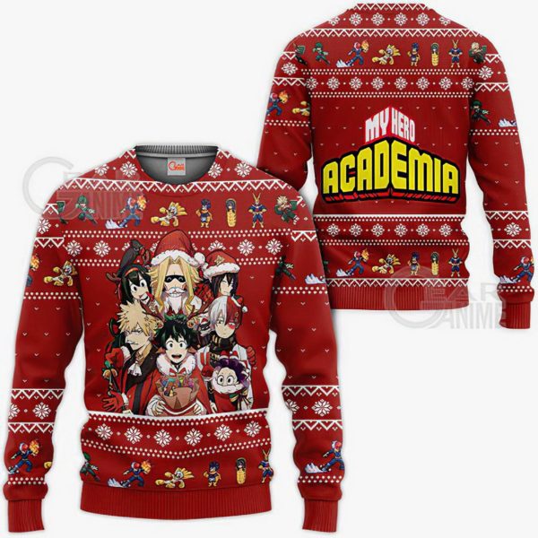 My Hero Academia Ugly Christmas Sweater