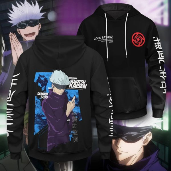 Satoru Gojo Hoodie Jujutsu Kaisen 3D Hoodie