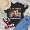 Horror Hi I’m Chucky Wanna Play Halloween T Shirt
