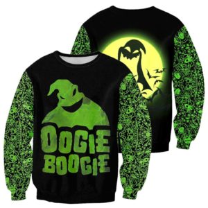 Oogie Boogie The Nightmare Before Christmas All Over Print 3D Shirt image Oogie Boogie The Nightmare Before Christmas All Over Print 3D Shirt