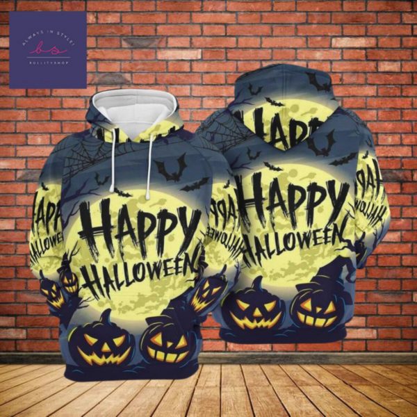 Happy Halloween 3D Hoodie