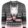 Bull Terrier Keep Christmas Great 3D Ugly Christmas Sweater