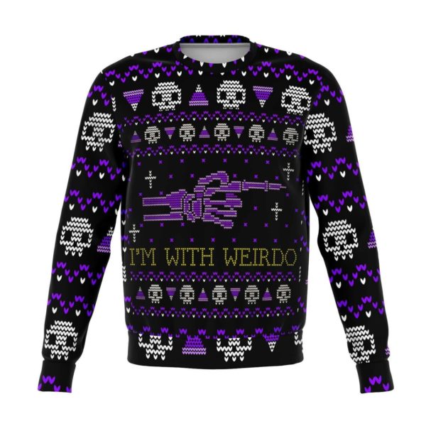 I'm With Weirdo All Over Print 3D Sweatshirt