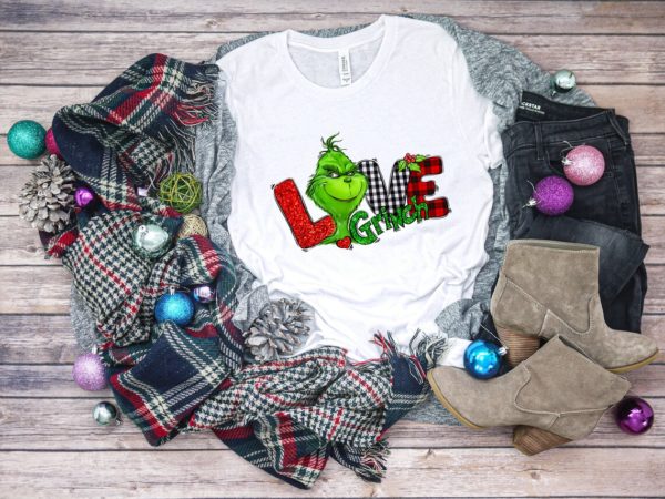 Love Grinch Merry Christmas Shirt