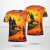 Welcome To Haunted Witch’s House Halloween All Over Print 3D T Shirt