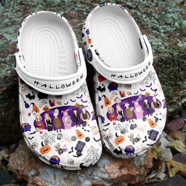 Pumkin Art Custom Shoes Halloween Clog Crocs For Womens & Mens