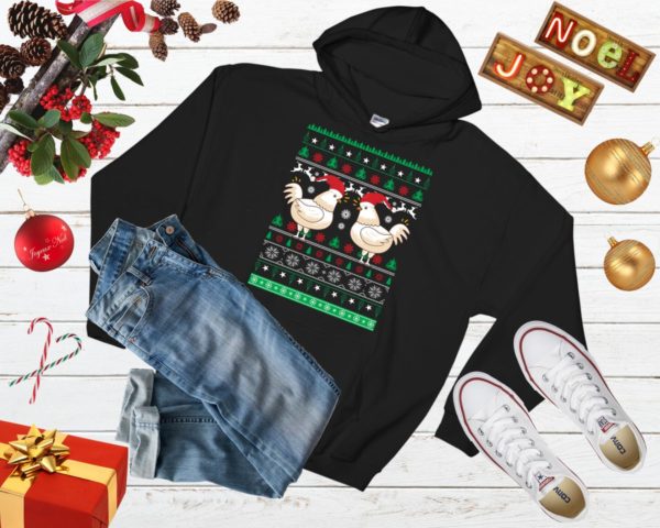 Chicken Ugly Christmas Shirt