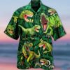 T Rex Dinosaur Hawaiian Shirt