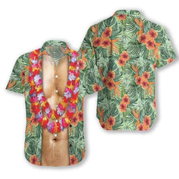 Attractive 3D Body Hawaiian Shirt