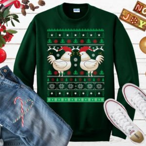 Chicken Ugly Christmas Shirt